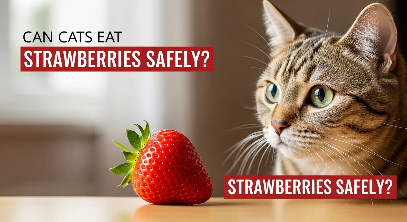 Thumbnail for Can Cats Eat Strawberries Safely?