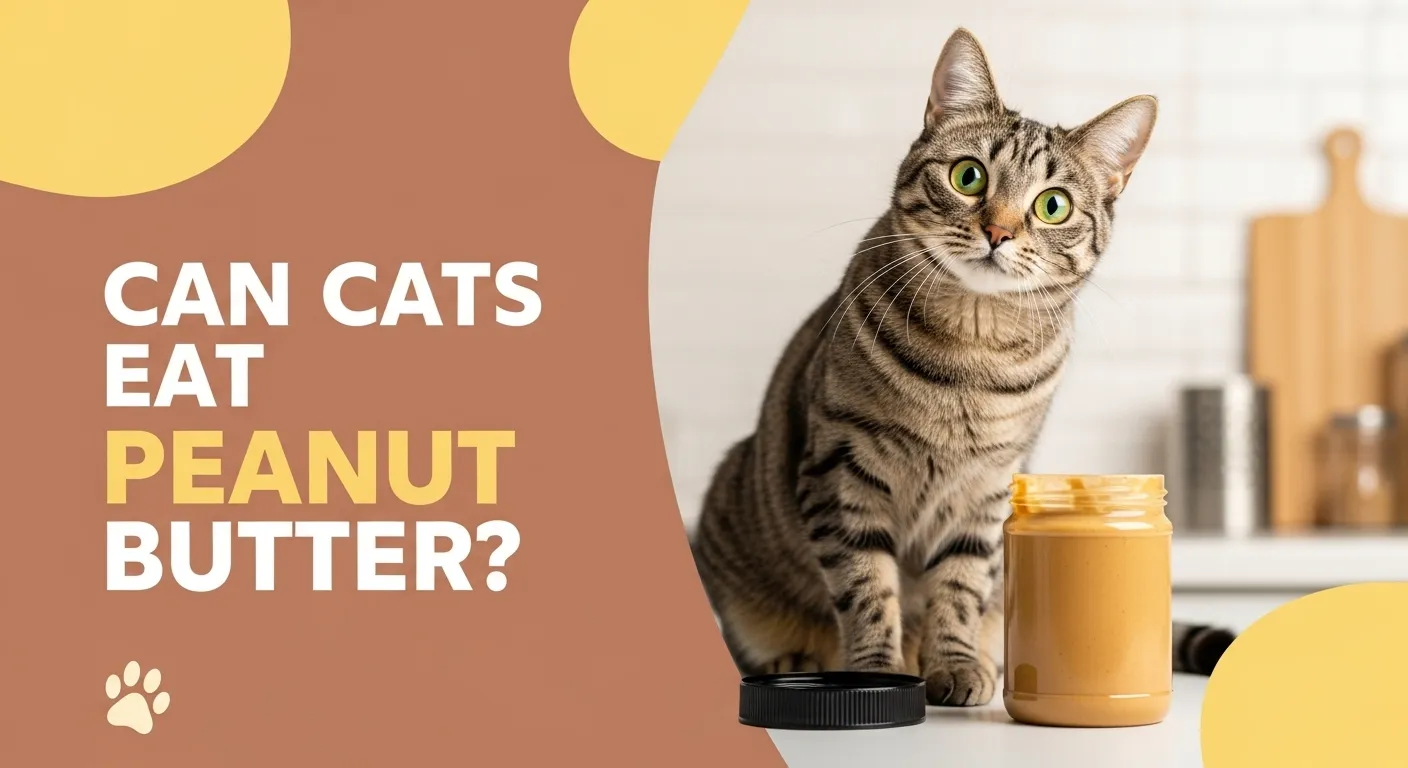 Curious cat with peanut butter jar thumbnail