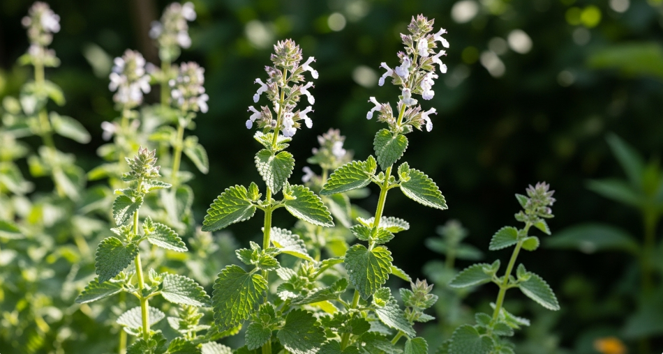 Catnip herb plant