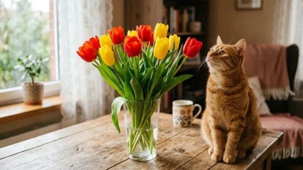 Are Tulips Toxic to Cats? Symptoms, Risks & What to Do