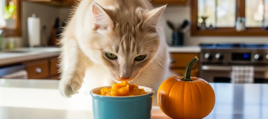 Can Cats Eat Pumpkin? Benefits, Safe Types & How Much to Give