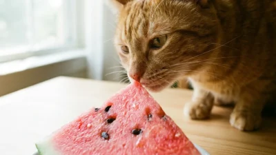 Can Cats Eat Watermelon Safely?