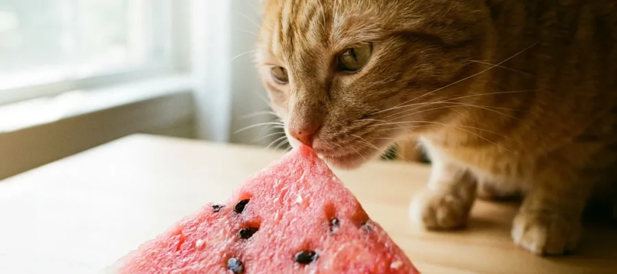 Can Cats Eat Watermelon Safely?