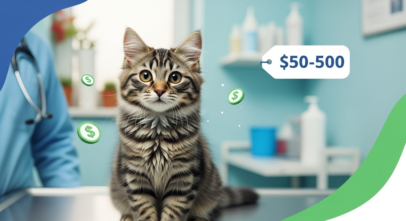 Thumbnail showing cat and spay cost icons.