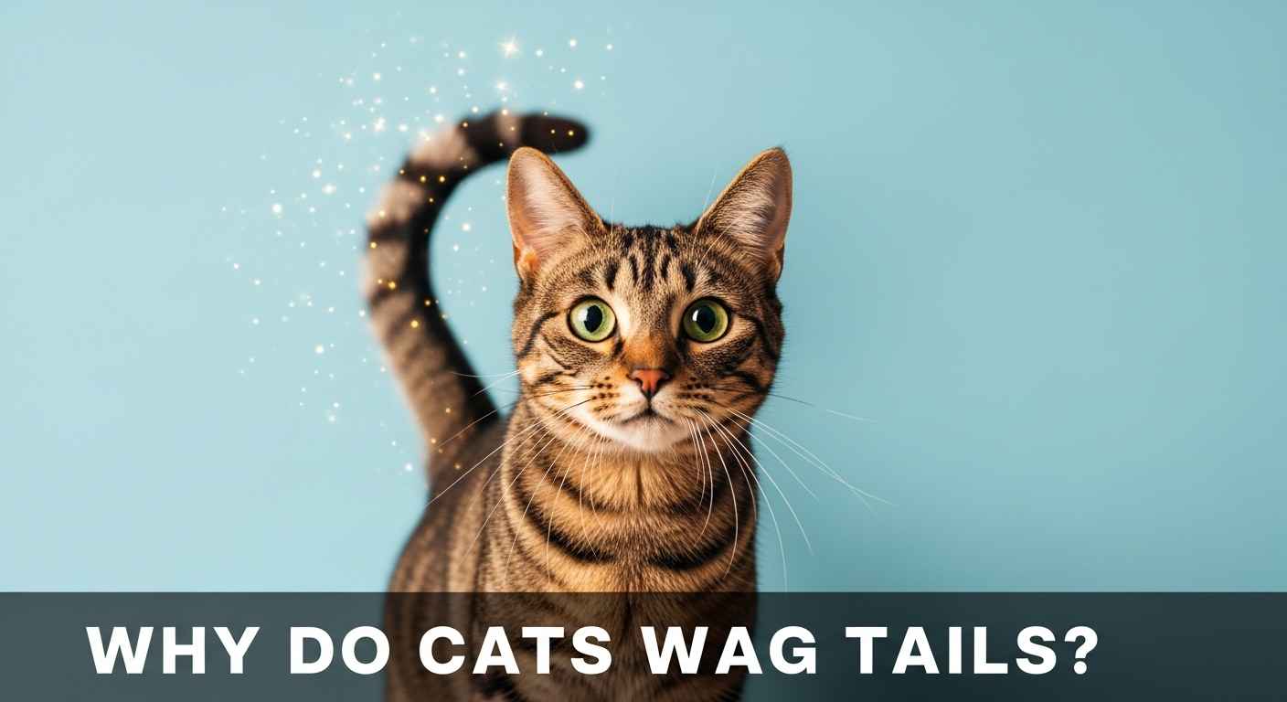 Tabby cat with swishing tail for blog on cat signals