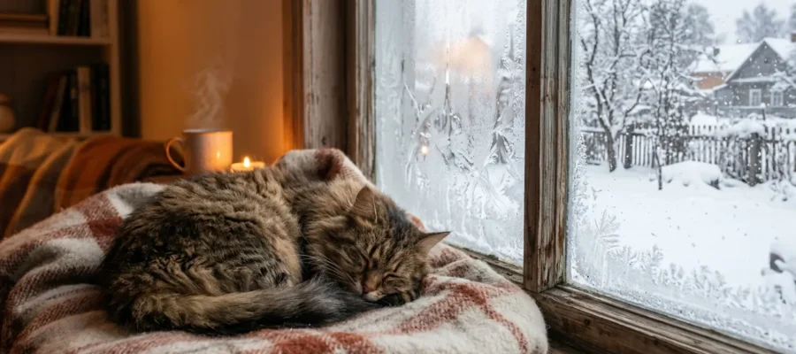 Do Cats Get Cold? Signs, Safe Temps & Warming Tips