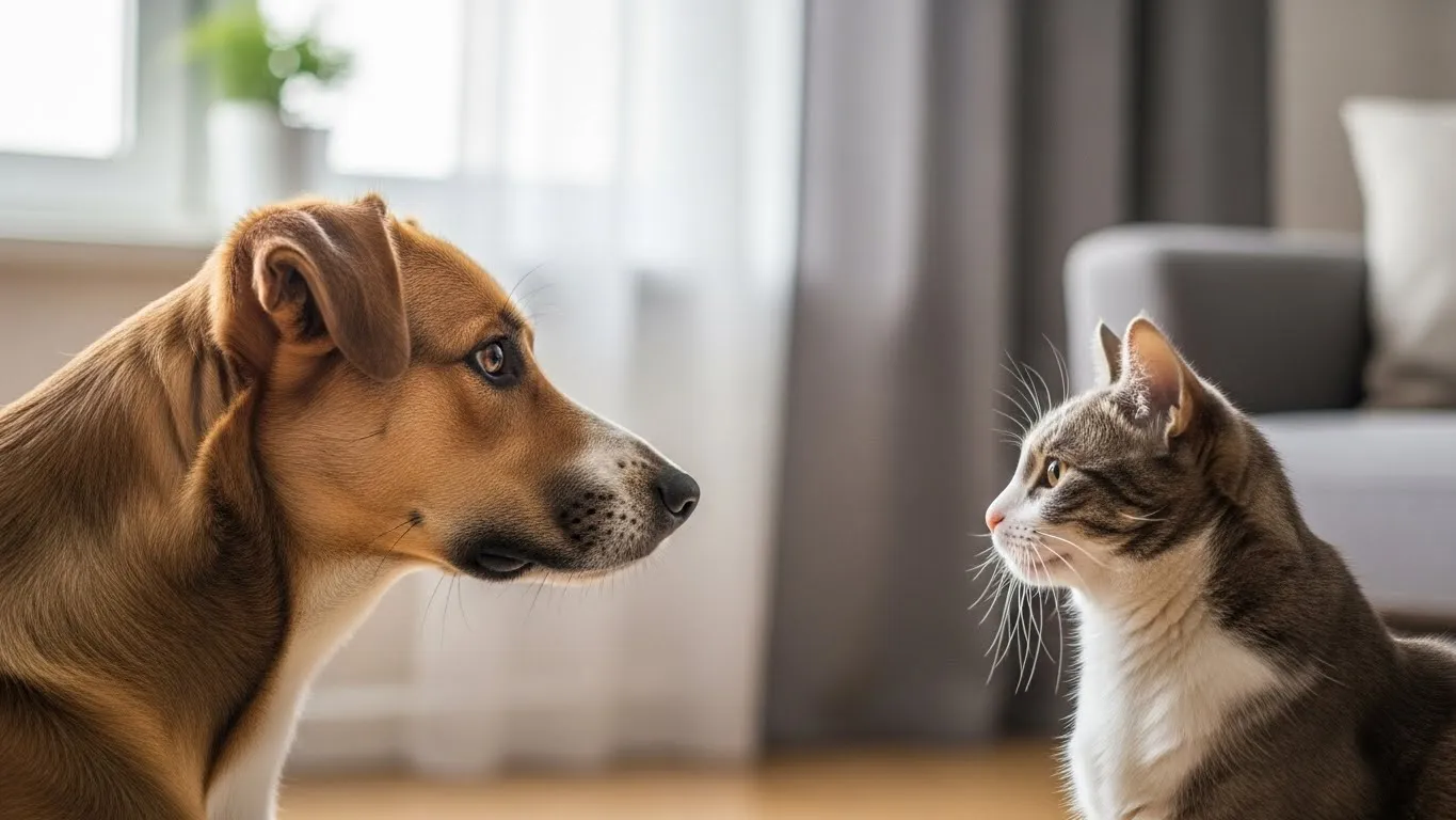 Guide to introducing dogs and cats safely.