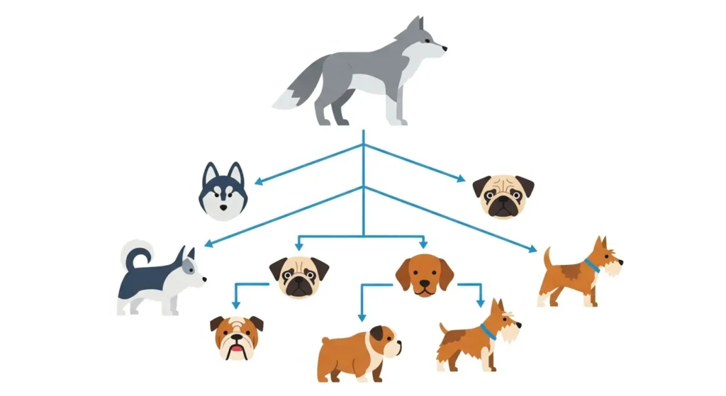 Evolution of canines.