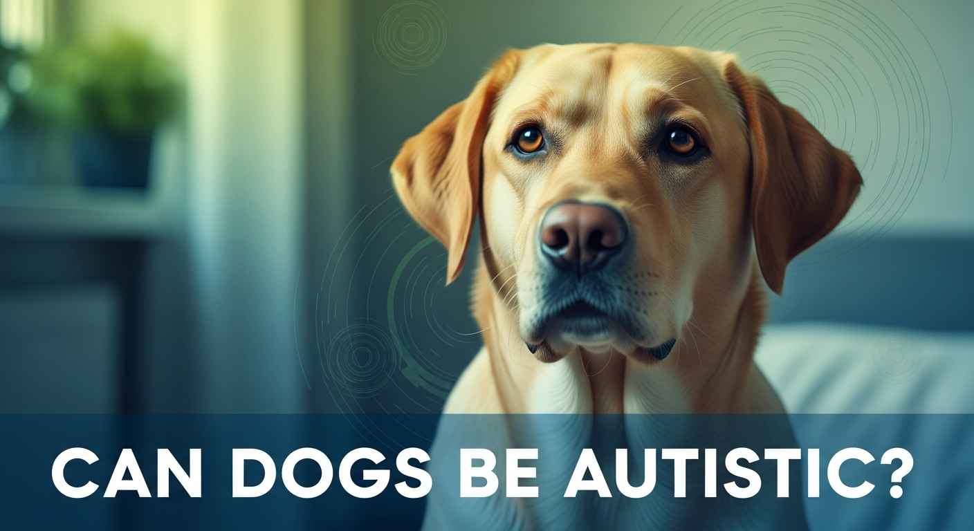 Thumbnail of a dog with autism-like behavior signs.