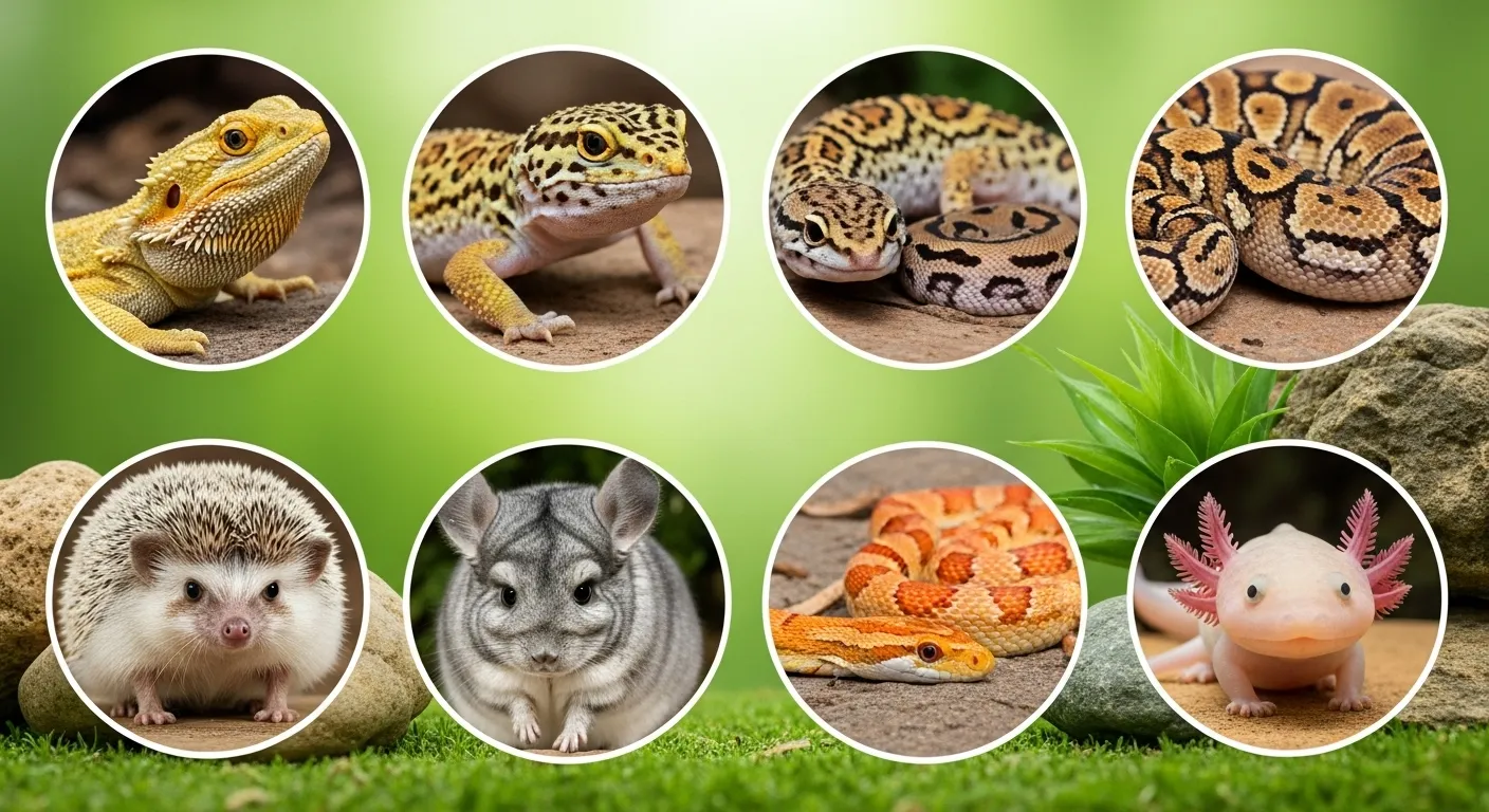 Thumbnail of 7 exotic animals that are easy to care for.