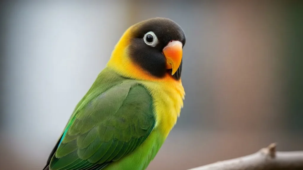Picture of masked lovebird