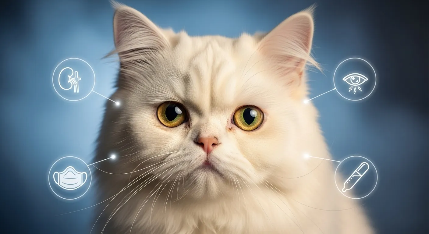Persian cat health problems thumbnail image.