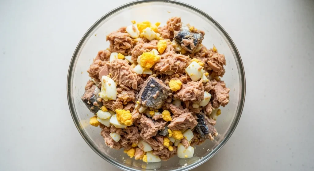 Fish-based high-protein cat food recipe.