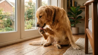Why Do Dogs Lick Their Paws? 7 Causes, Warning Signs & Vet-Backed Fixes
