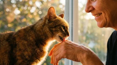 Why Does My Cat Lick Me? 7 Vet-Backed Reasons Explained