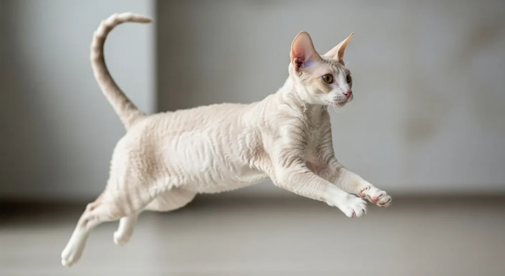 Photo of a Cornish Rex cat
