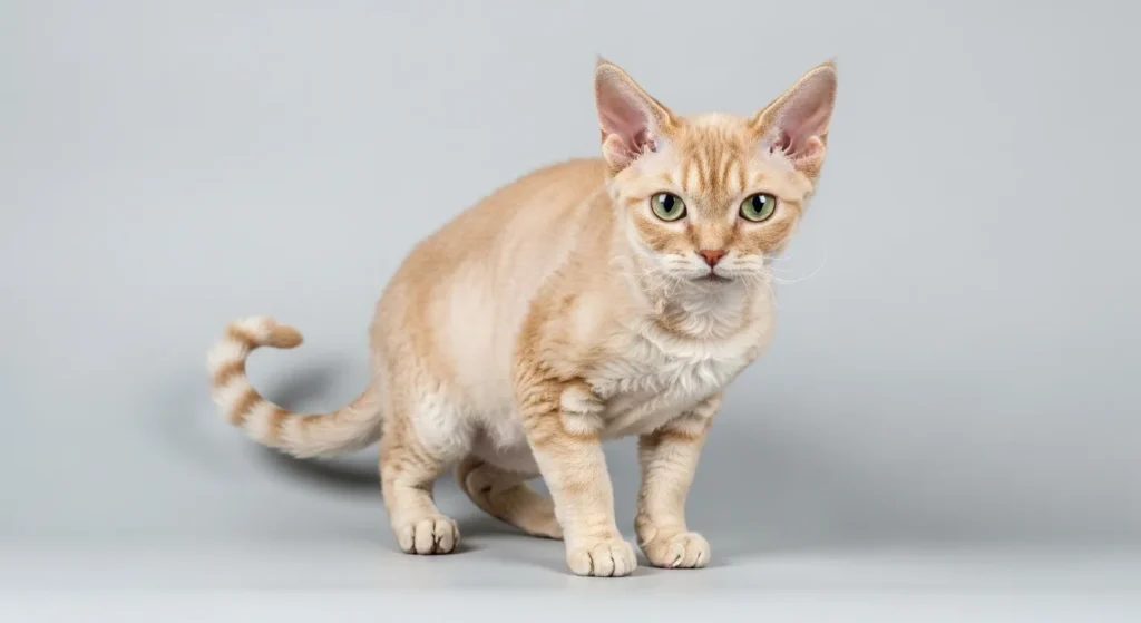 Image of a Devon Rex cat